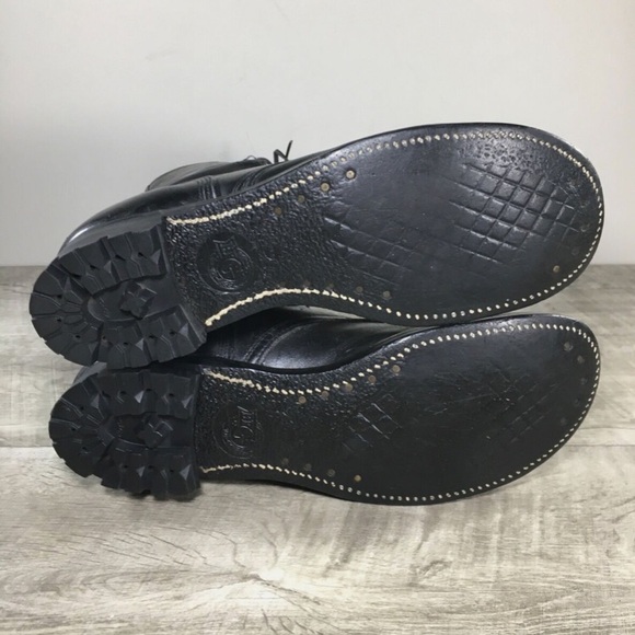 Vtg Vietnam Era Combat Boots 1967 USGI USMC ARMY Leather Cap Toe BFG Size 10.5 - Picture 8 of 13